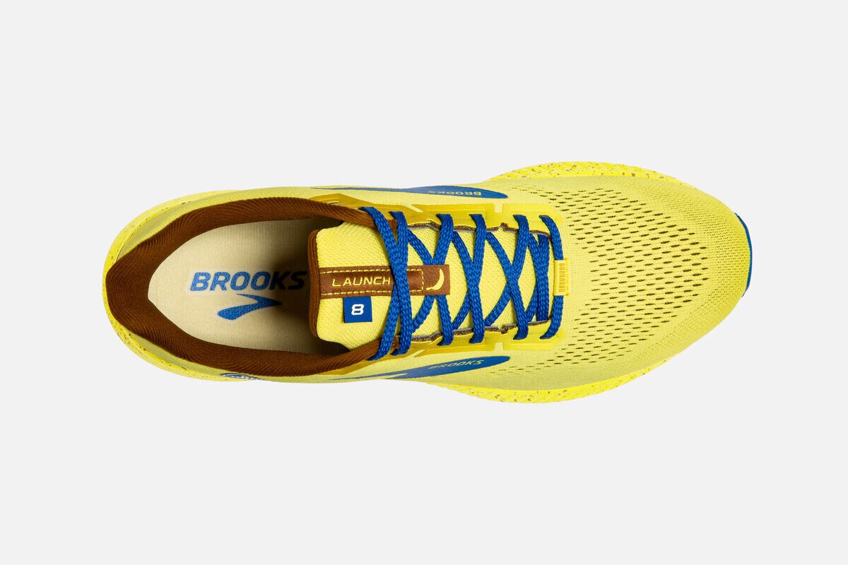 Brooks Launch 8 Men's Shoes Outlet - Road Running Shoes Golden 